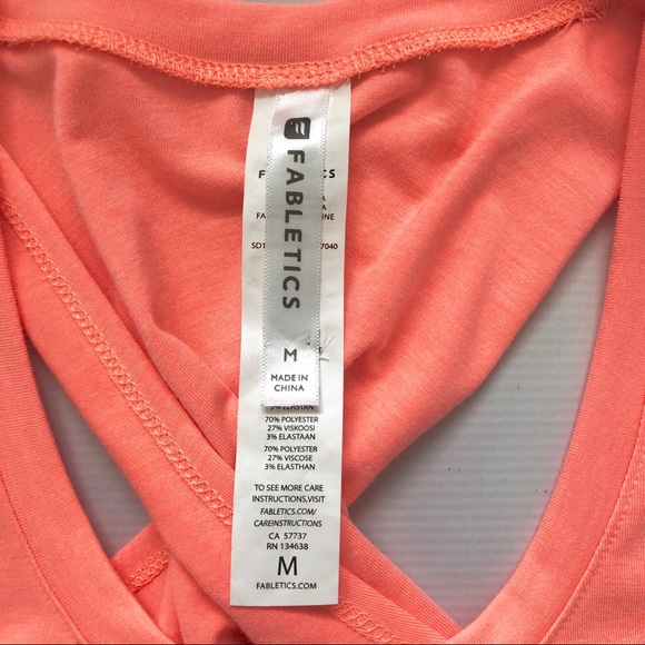 Fabletics | Twisted Racerback Melon Pryor Dress - Picture 7 of 8